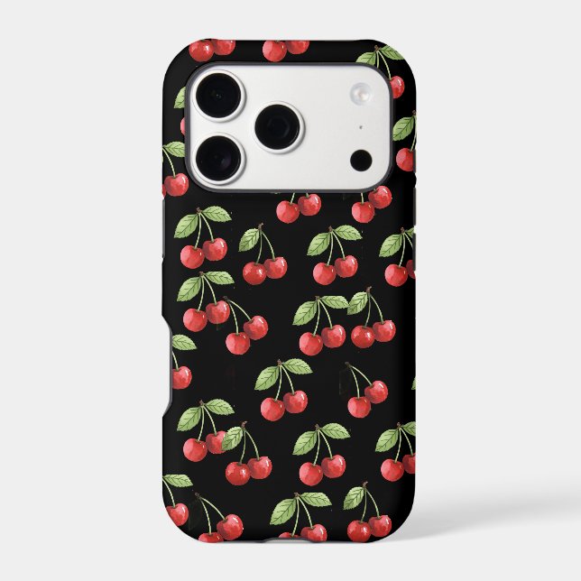 Cherry iPhone 17  Pro Case (Back)