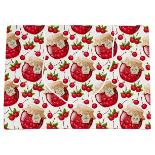 Cherry Jam  Large Gift Bag