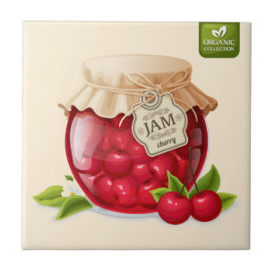 Cherry Jam Themed Tile