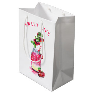 Cherry Juice Cool Drink Fruits Party Gift Bag