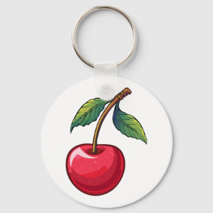 Cherry Key Ring