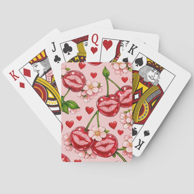 Cherry Kiss Playing Cards (Back)