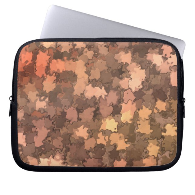 Cherry Leaf Camo Laptop Sleeve (Front)