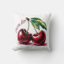 Cherry Love Cushion
