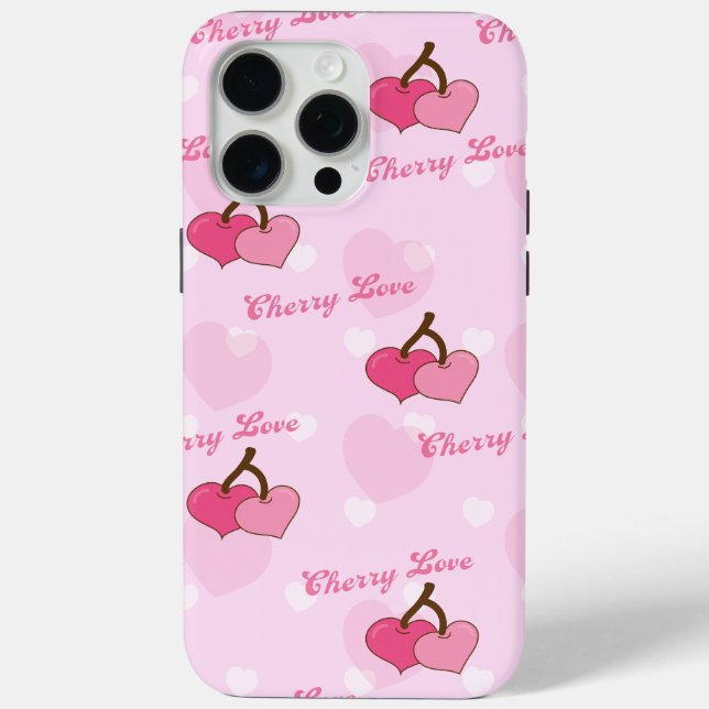 Cherry Love iPhone Case (Back)
