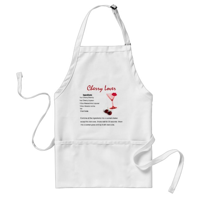 Cherry Lover Standard Apron (Front)