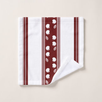 Cherry Luxury Jacquard Stripes Wash Cloth