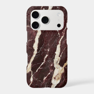Cherry Marble iPhone Case Cherry Burgundy Stone