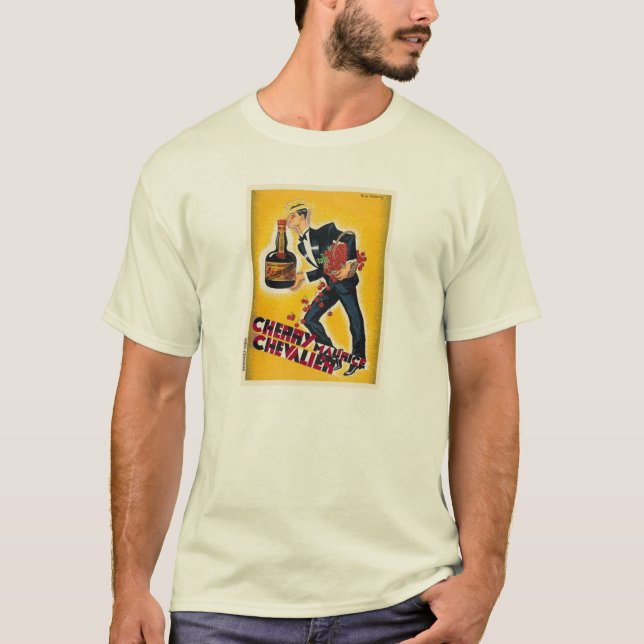 Cherry Maurice Chevalier T-Shirt (Front)