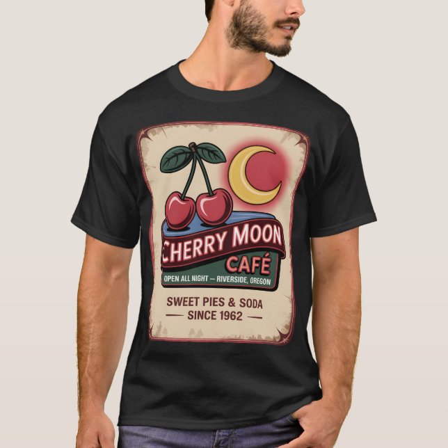Cherry Moon Café T-Shirt (Front)
