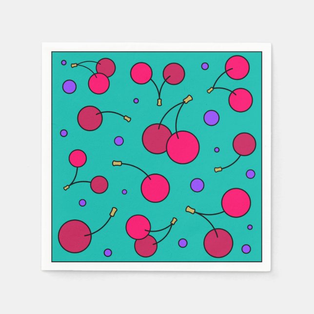 Cherry Napkin (Front)