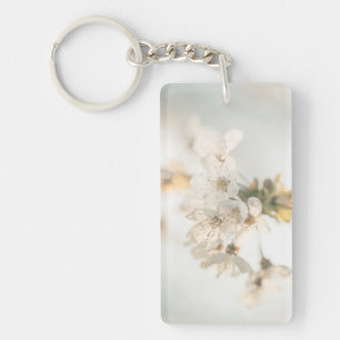 Cherry Nature Photo Key Ring