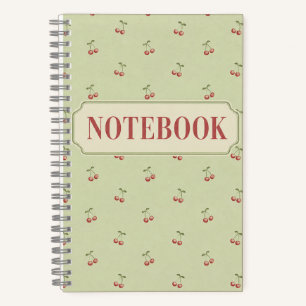 Cherry Notebook – Dotted Journal