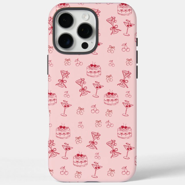 Cherry on Top Birthday Case-Mate iPhone Case (Back)