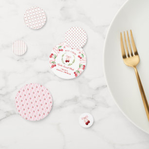 Cherry on Top Bridal Shower Confetti