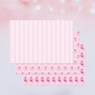 Cherry on Top Bridal Shower Custom Wrapping Paper Sheet