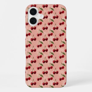 "Cherry on Top Delight" iPhone 16 Plus Case