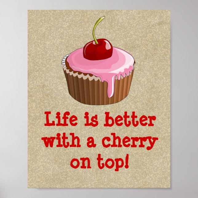 Cherry on top poster (Front)