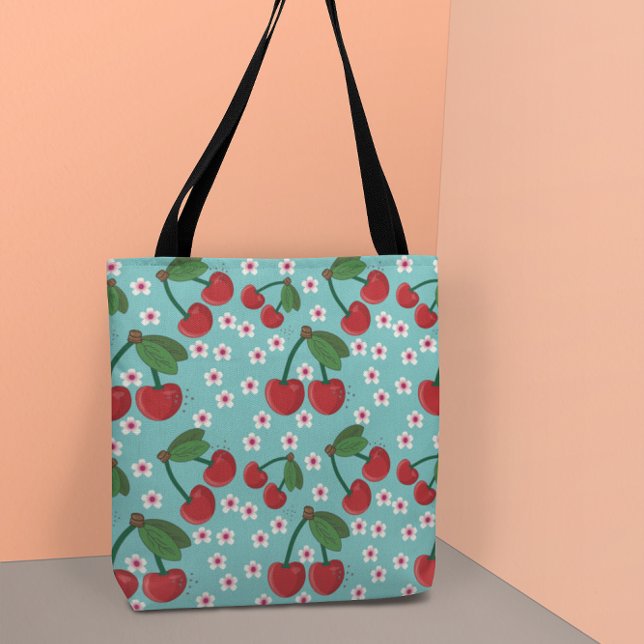 Cherry on top tote bag (Creator Uploaded)