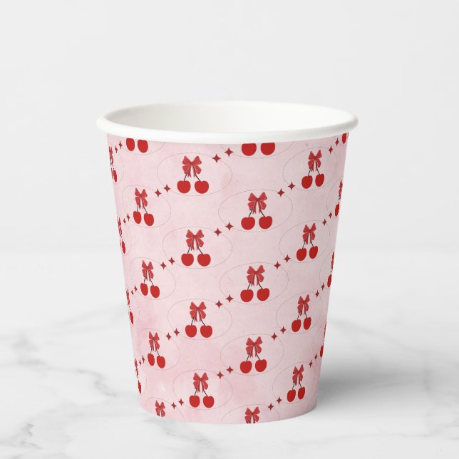 Cherry Paper Cups (Front)