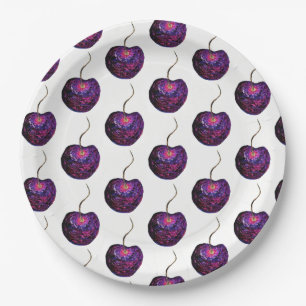 Cherry Paper Party Plates