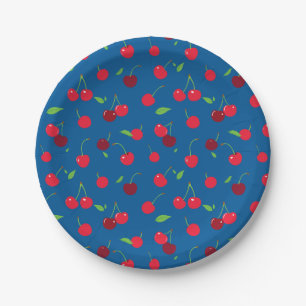 Cherry Paper Plate