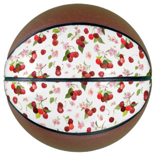 Cherry Pattern 1 Basketball