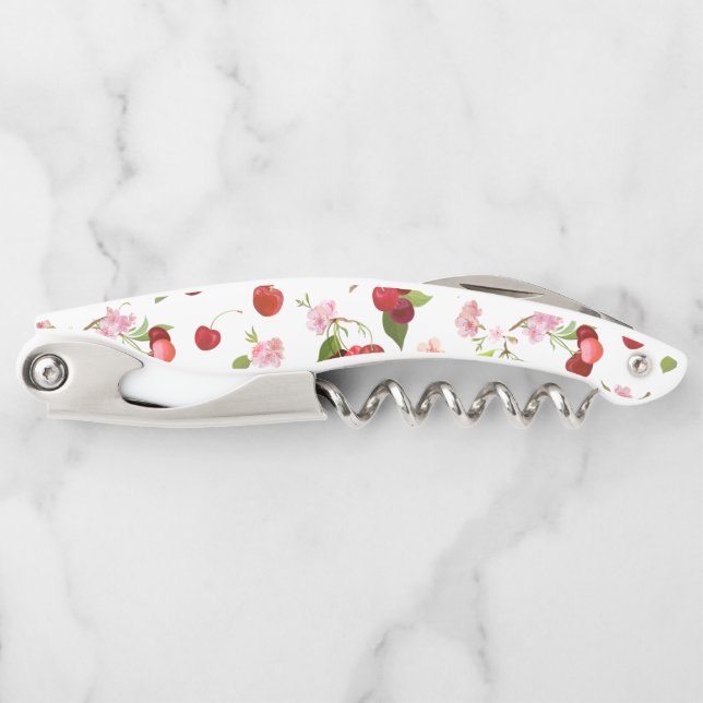 Cherry Pattern 1 Corkscrew (Front)