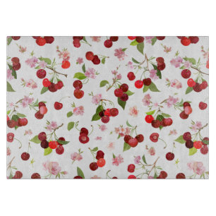 Cherry Pattern 1 Cutting Board