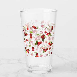 Cherry Pattern 1 Glass