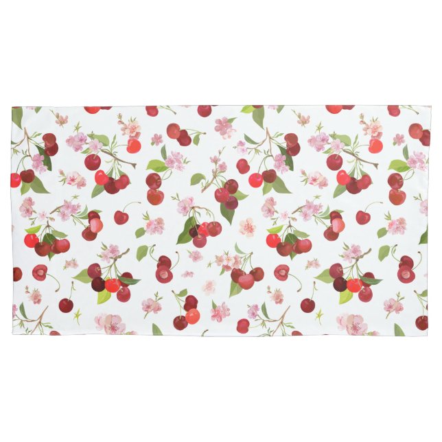 Cherry Pattern 1 Pillowcase (Front)