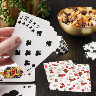 Cherry Pattern 1 Playing Cards
