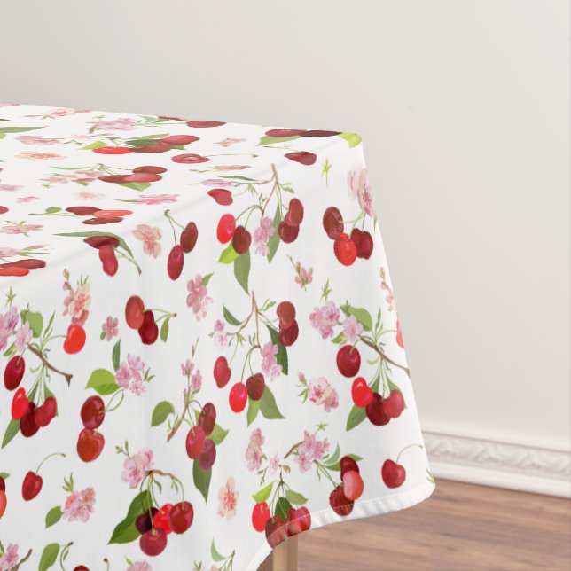 Cherry Pattern 1 Tablecloth (In Situ)