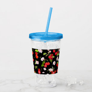 Cherry Pattern 2 Acrylic Tumbler