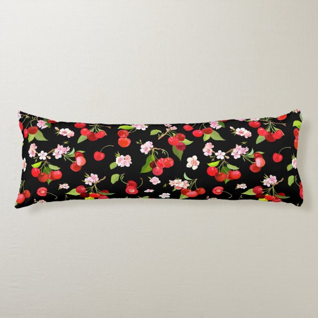 Cherry Pattern 2 Body Cushion (Front)