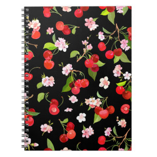 Cherry Pattern 2 Notebook
