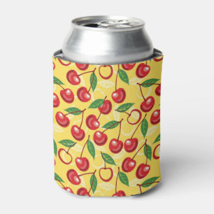 Cherry pattern can cooler
