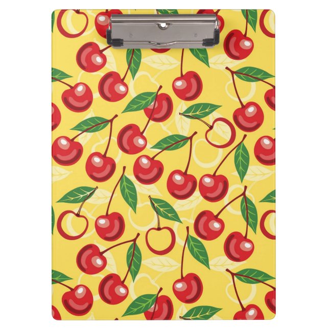 Cherry pattern clipboard (Front)