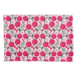 Cherry pattern  pillowcase