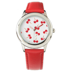 Cherry Pattern vivid Watch