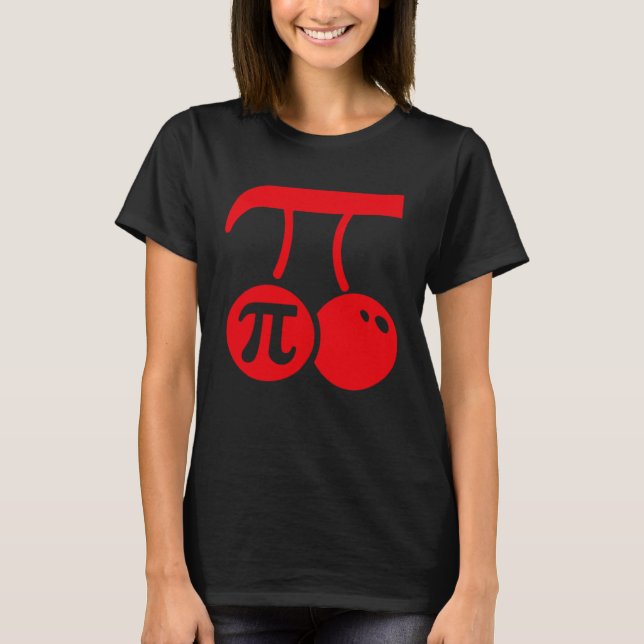 Cherry Pi Day  Math Nerd Pie Teacher 3 14 Pi math T-Shirt (Front)