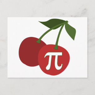 Cherry Pi Day Postcard