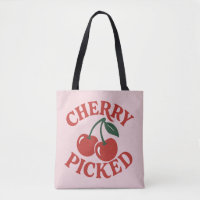 Cherry Picked Trendy Retro Fruit Graphic