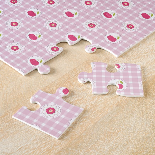 Cherry Picnic Jigsaw Puzzle (Side)