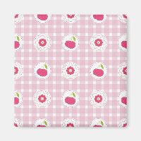 Cherry Picnic Magnet