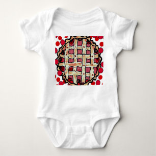 Cherry Pie Baby Bodysuit