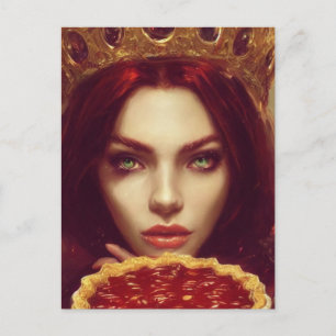Cherry Pie Goddess Postcard