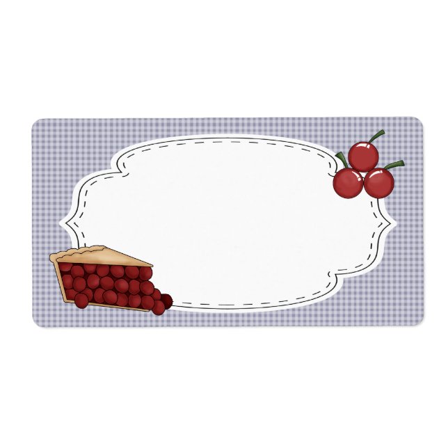 Cherry Pie Label (Front)