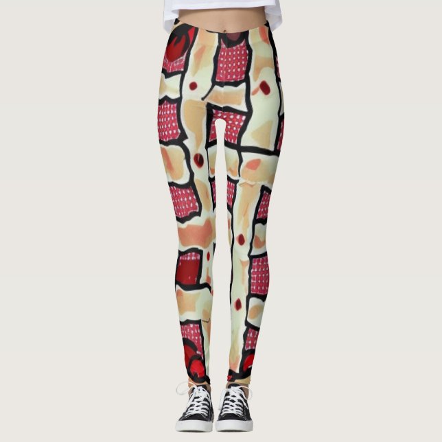 Cherry Pie Leggings (Front)