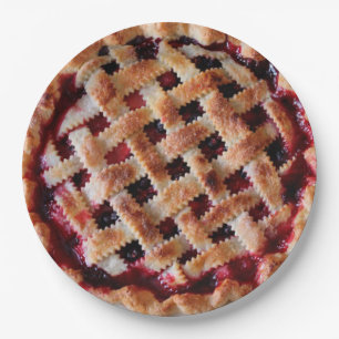Cherry Pie Party Paper Plates